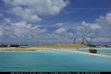 Trung Quốc tuyên bố biến Đá Châu Viên thành đảo lớn nhất Trường Sa