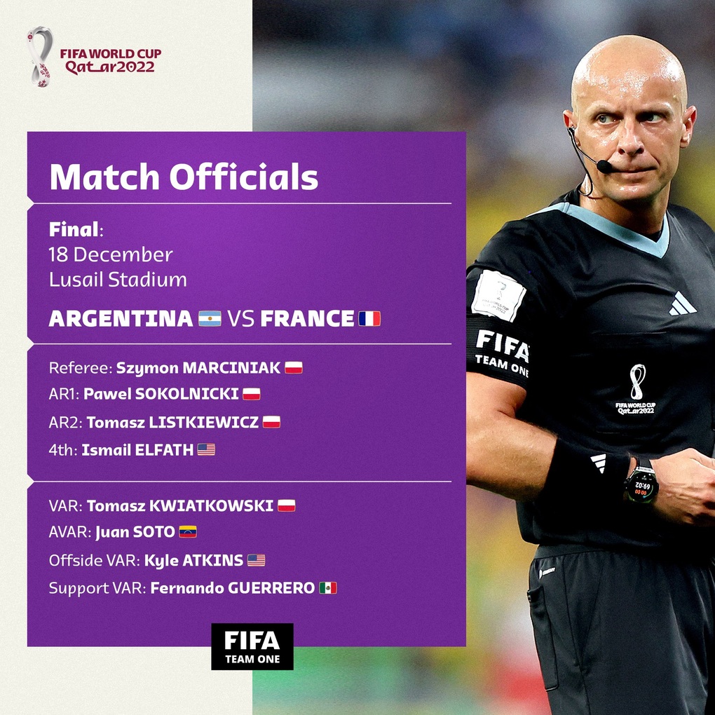 FIFA giao trận chung kết World Cup cho trọng tài thiếu kinh nghiệm? - 1 FIFA giao trận chung kết World Cup cho trọng tài thiếu kinh nghiệm? - 1