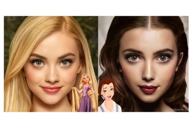 Xem AI biến nhân vật hoạt hình nàng tiên cá, Aladdin thành người thật