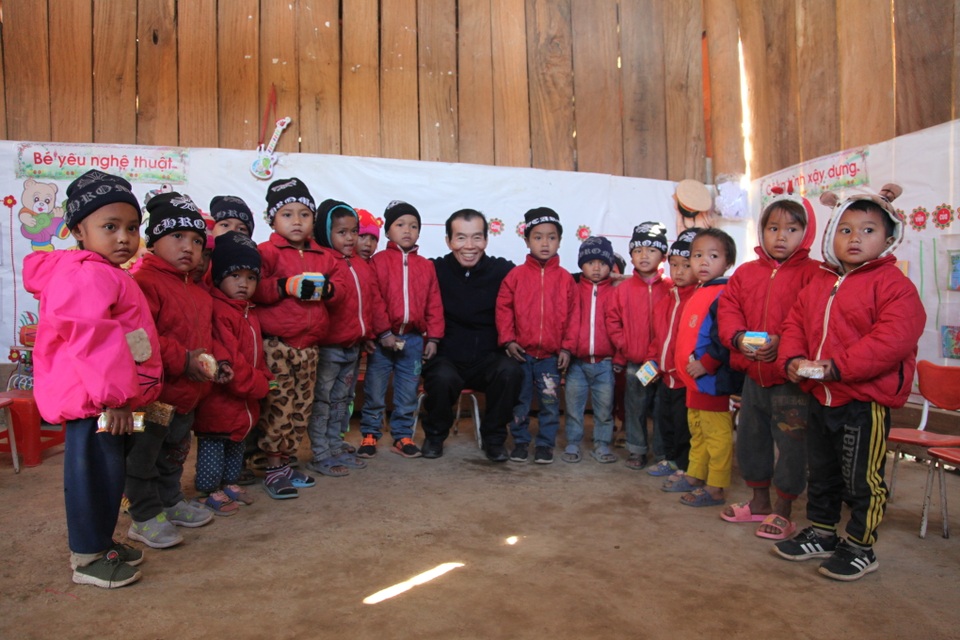 Báo Dân trí khởi công xây dựng trường Mầm non sát biên giới Việt - Lào - 7