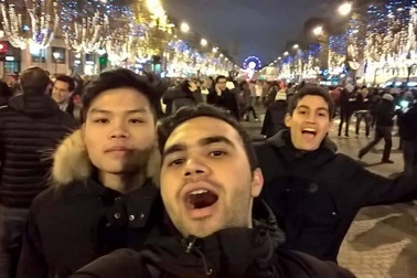 Du học sinh Việt hòa mình cùng thế giới đón năm mới 2017