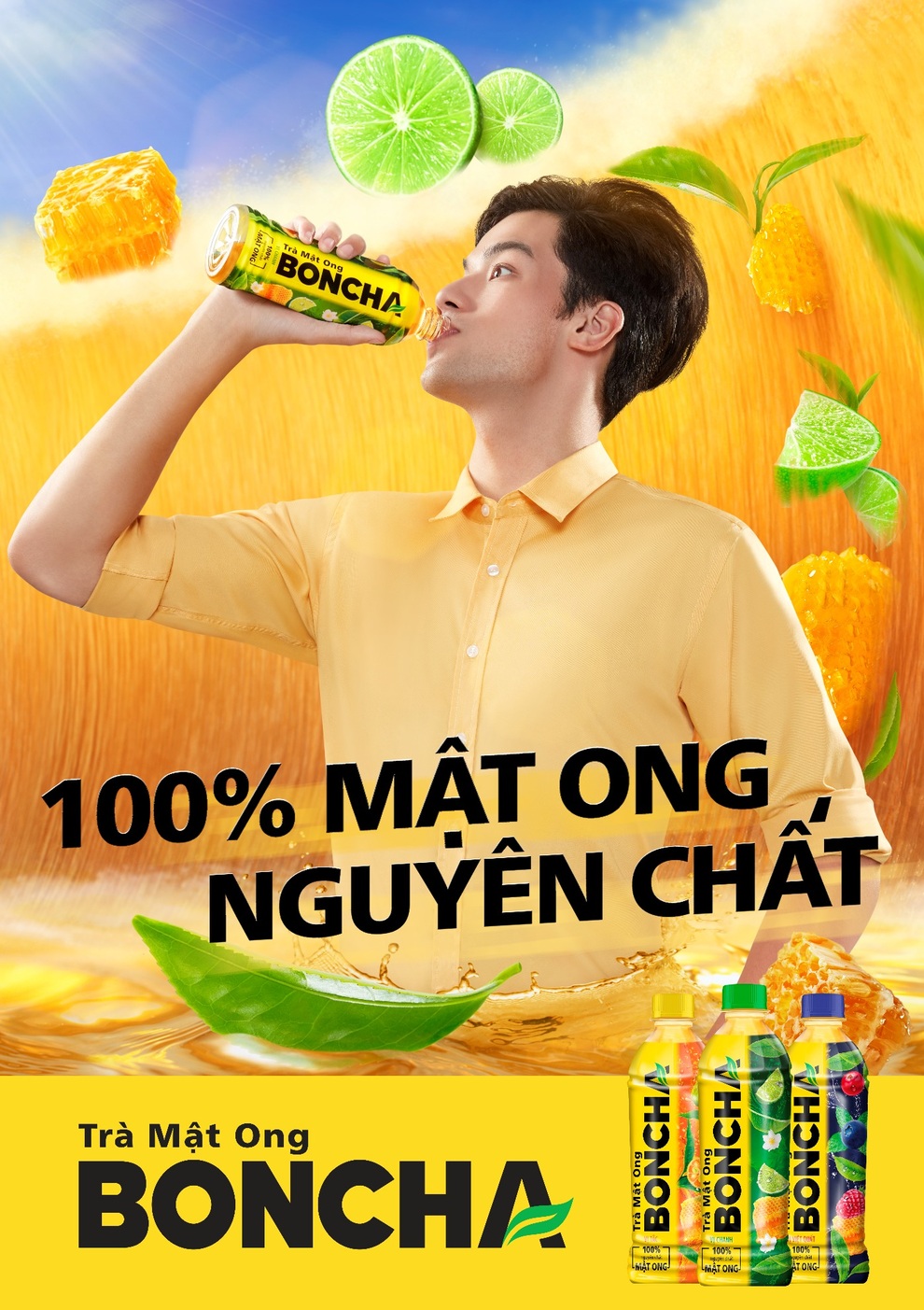Trà mật ong BONCHA mang cơn sóng thanh mát đến với giới trẻ - 1 Trà mật ong BONCHA mang cơn sóng thanh mát đến với giới trẻ - 1