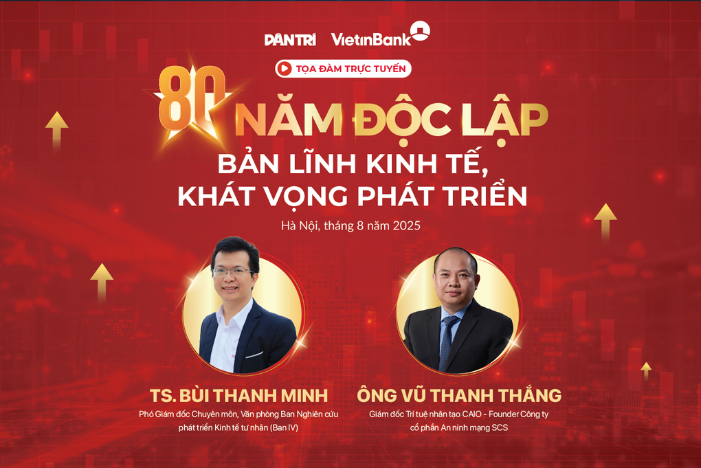 សិក្ខាសាលាស្តីពីឯករាជ្យភាព ៨០ឆ្នាំខាងមុខ៖ ភាពក្លាហានសេដ្ឋកិច្ច - សេចក្តីប្រាថ្នាក្នុងការអភិវឌ្ឍន៍ - ១ Sắp diễn ra tọa đàm 80 năm Độc lập: Bản lĩnh kinh tế - Khát vọng phát triển - 1