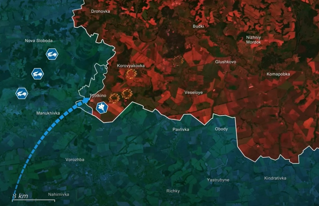 Ukraine tìm điểm mù trên phòng tuyến Nga để tái xuất mặt trận Kursk - 2 Ukraine tìm điểm mù trên phòng tuyến Nga để tái xuất mặt trận Kursk - 2