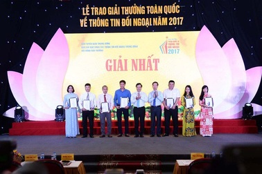 Trao 7 giải Nhất về thông tin đối ngoại năm 2017