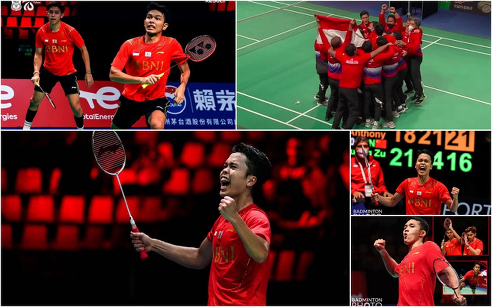 Đánh bại Trung Quốc, Indonesia vô địch giải cầu lông Thomas Cup - 1 Đánh bại Trung Quốc, Indonesia vô địch giải cầu lông Thomas Cup - 1