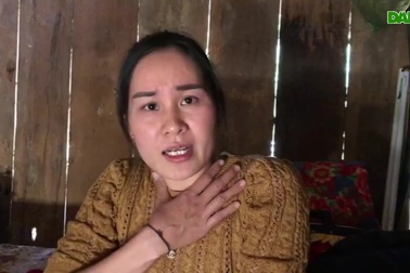 Cô Lô Thị Hồng công tác tại điểm trường Huồi Thum) chia sẻ