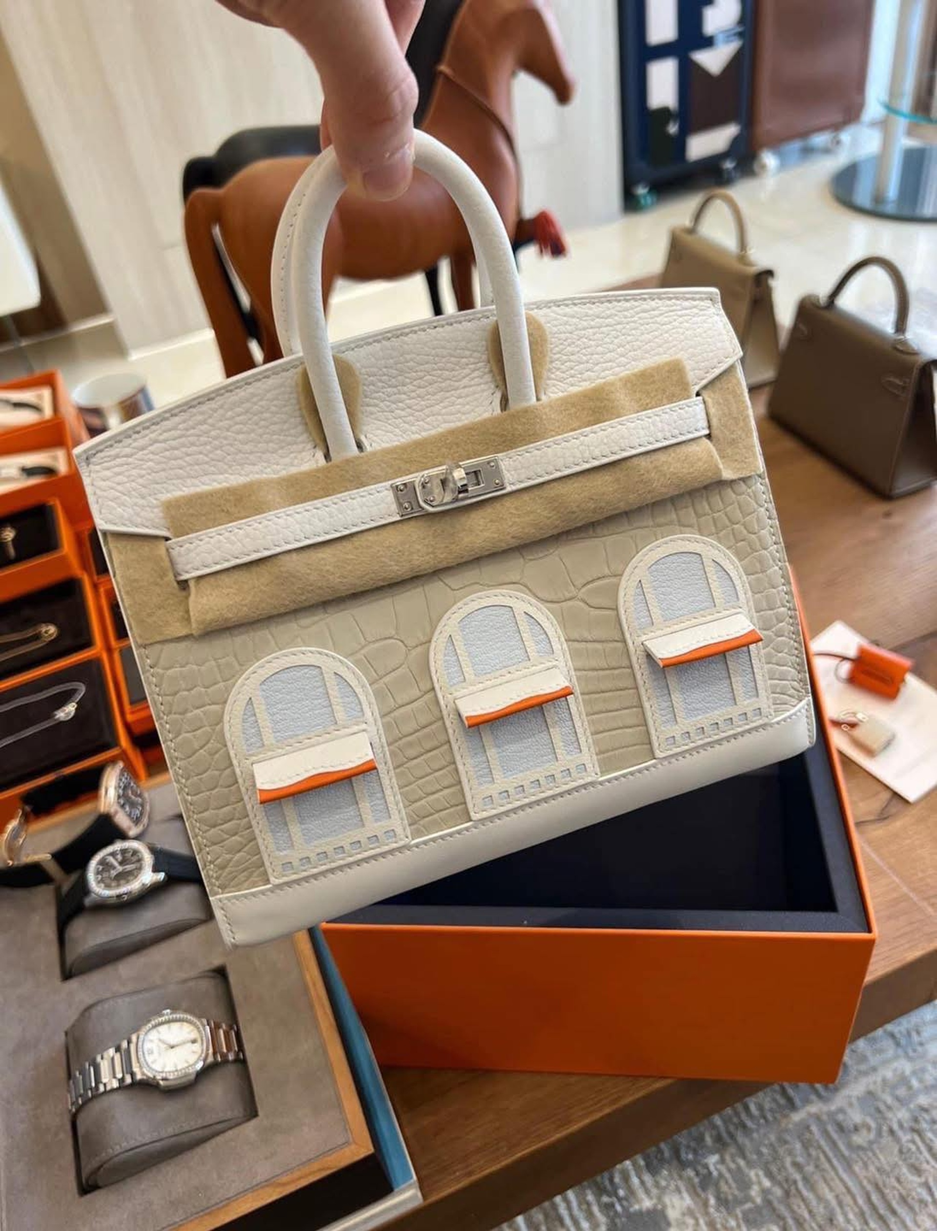 Cun Bong's Hermès bag collection is famous in the luxury goods world - 6 Bộ sưu tập túi Hermès của Cún Bông nổi danh trong giới chơi hàng hiệu - 6