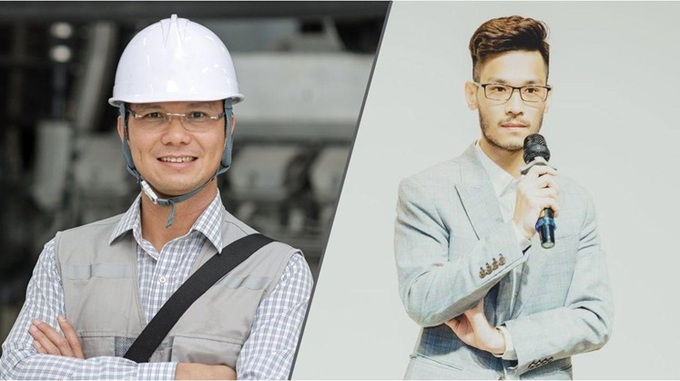(Ông) Đỗ Đức Huấn – bên trái và ông Cao Kỷ Tùng – bên phải