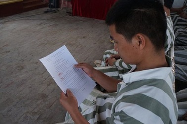 “Ngày về” của phạm nhân thi hành án tại Trại tạm giam số 2