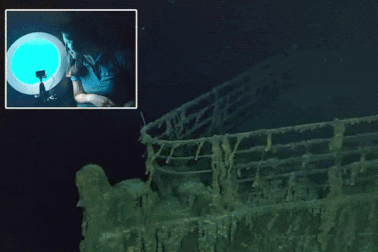 Những hình ảnh mới nhất về tàu Titanic dưới đáy đại dương sau 110 năm