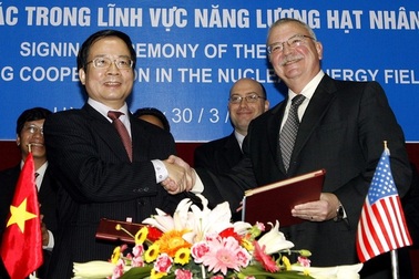 Mỹ-Việt thảo luận Hiệp định hợp tác hạt nhân dân sự