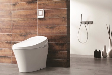 Ra mắt Bàn cầu thông minh và Gạch ốp lát kháng khuẩn Viglacera tại Triển lãm Vietbuild