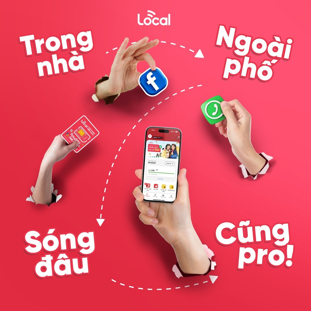 Trải nghiệm giải trí trọn vẹn từ data không giới hạn của mạng di động Local - 1 Trải nghiệm giải trí trọn vẹn từ data không giới hạn của mạng di động Local - 1