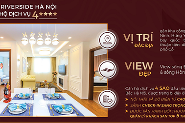 Có gì hấp dẫn tại căn hộ dịch vụ Cen Riverside Hà Nội?