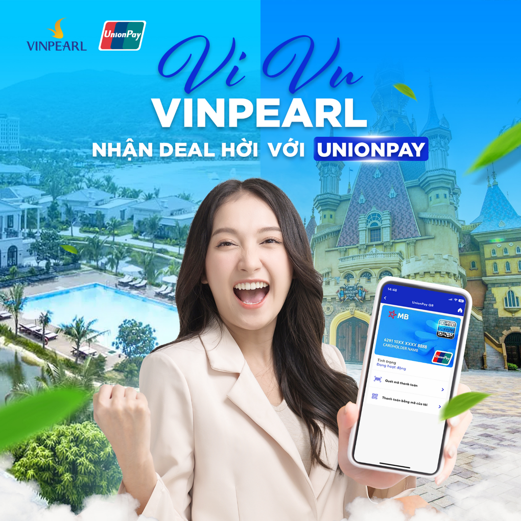Unionpay hợp tác Vinpearl khuyến mãi dịch vụ du lịch hấp dẫn - 1