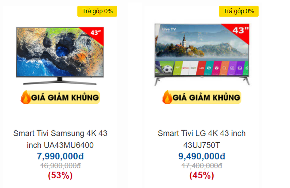 Trong bão giảm giá 50%, tivi 4K 43 inch có giá bán rẻ không tưởng - 4 Trong bão giảm giá 50%, tivi 4K 43 inch có giá bán rẻ không tưởng - 4
