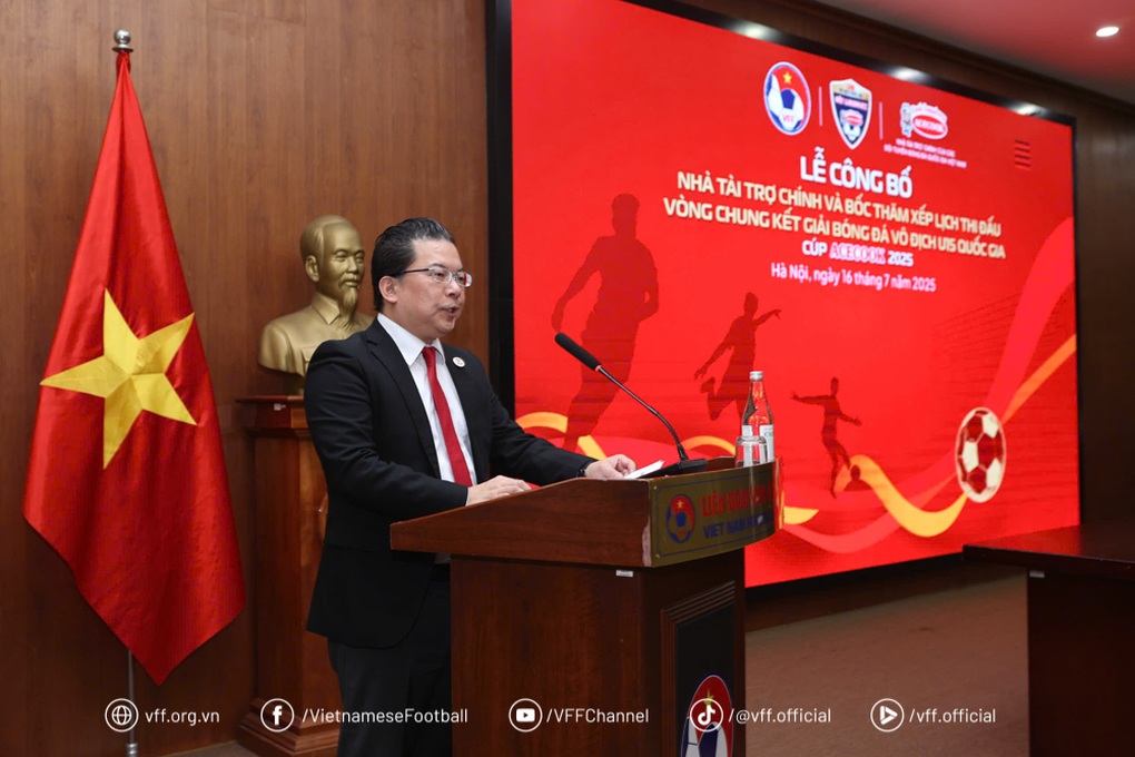 Bốc thăm, xếp lịch thi đấu VCK giải U15 Quốc gia 2025 - 2 Bốc thăm, xếp lịch thi đấu VCK giải U15 Quốc gia 2025 - 2
