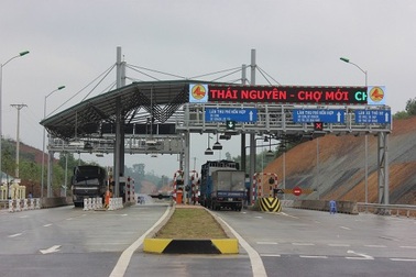 Trạm BOT Thái Nguyên - Chợ Mới bắt đầu thu phí từ 25/1