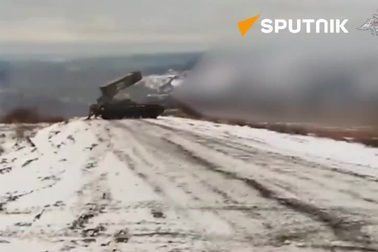 "Hỏa thần nhiệt áp" Nga phá hủy cứ điểm Ukraine