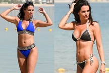 Hoa hậu Anh Danielle Lloyd mang thai đứa con thứ 5