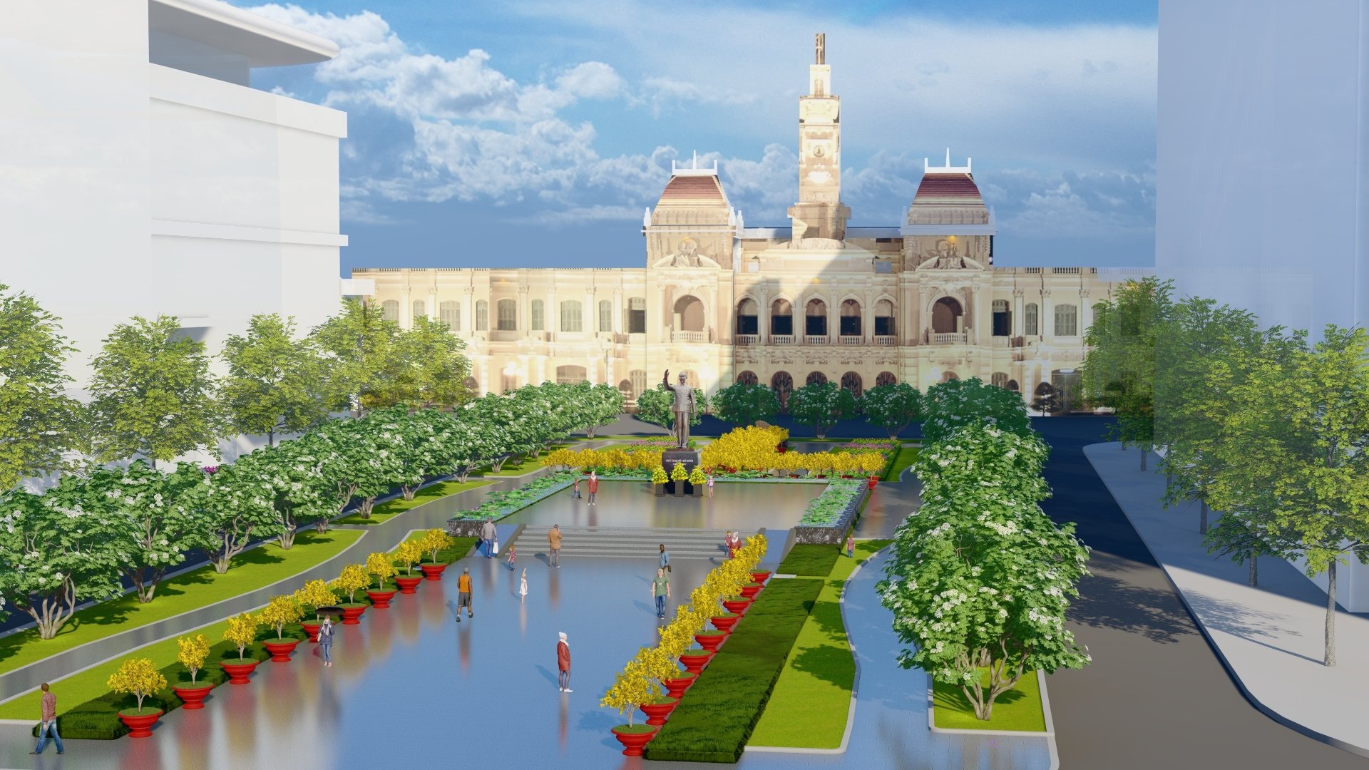 Diện mạo Đường hoa Nguyễn Huệ TPHCM Tết Quý Mão 2023 - 8 Diện mạo Đường hoa Nguyễn Huệ TPHCM Tết Quý Mão 2023 - 8