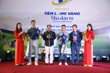 Giải golf "Tấm lòng vàng nhà đầu tư" kêu gọi được 650 triệu đồng từ thiện