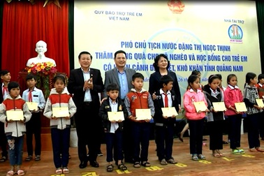 Phó Chủ tịch nước tặng quà Tết đồng bào, chiến sĩ Quảng Nam