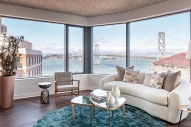 Ngắm những căn hộ triệu “đô” trong toà tháp độc đáo ở San Francisco