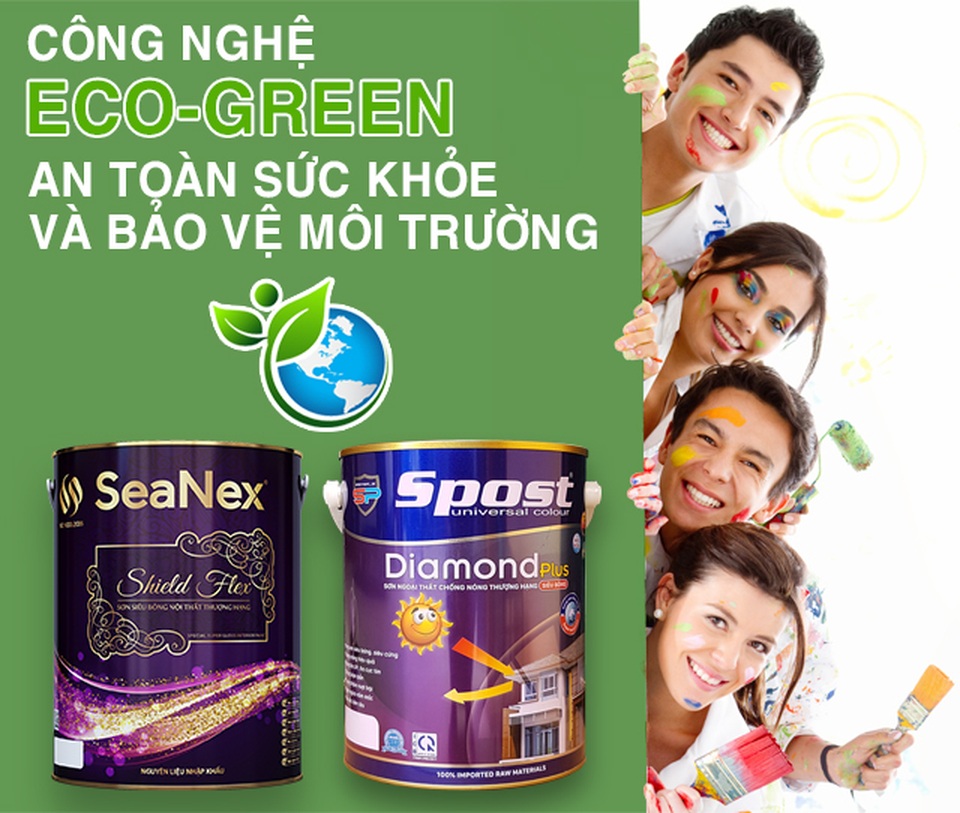 Sơn SPOST với khả năng kháng nước đặc biệt - 4 Sơn SPOST với khả năng kháng nước đặc biệt - 4