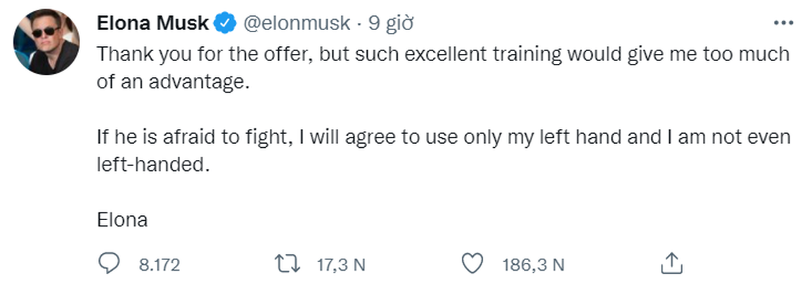 Elon Musk đổi tên tài khoản Twitter thành Elon Musk đổi tên tài khoản Twitter thành