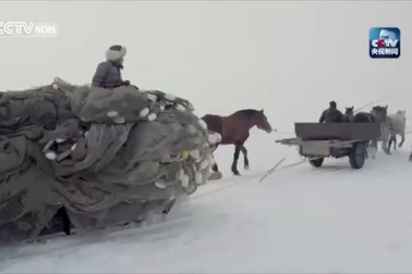 Hàng ngàn người nô nức dự lễ hội câu cá trên băng