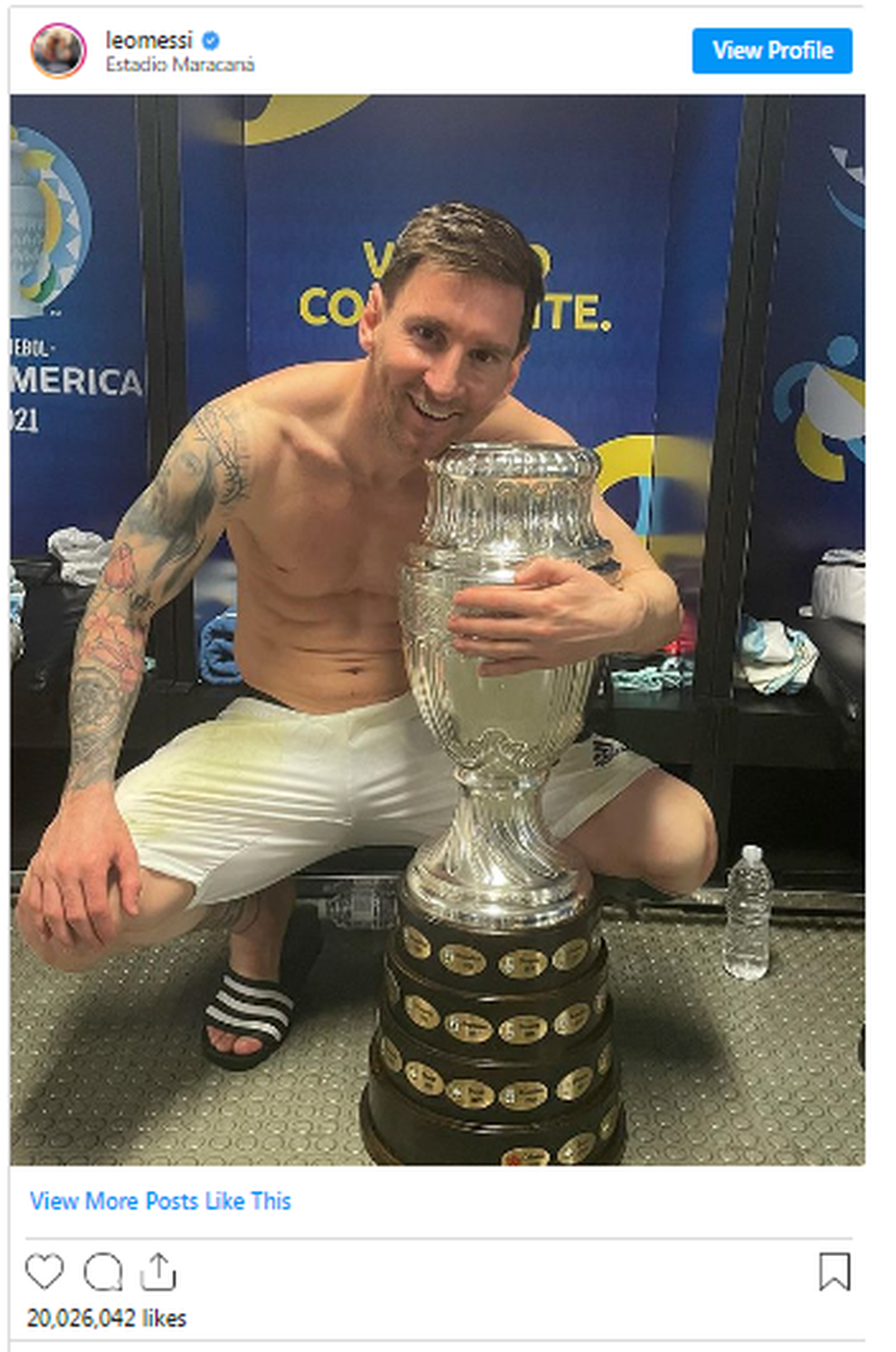 Messi lập kỷ lục khó tin chỉ bằng một bức ảnh trên mạng xã hội - 2 Messi lập kỷ lục khó tin chỉ bằng một bức ảnh trên mạng xã hội - 2