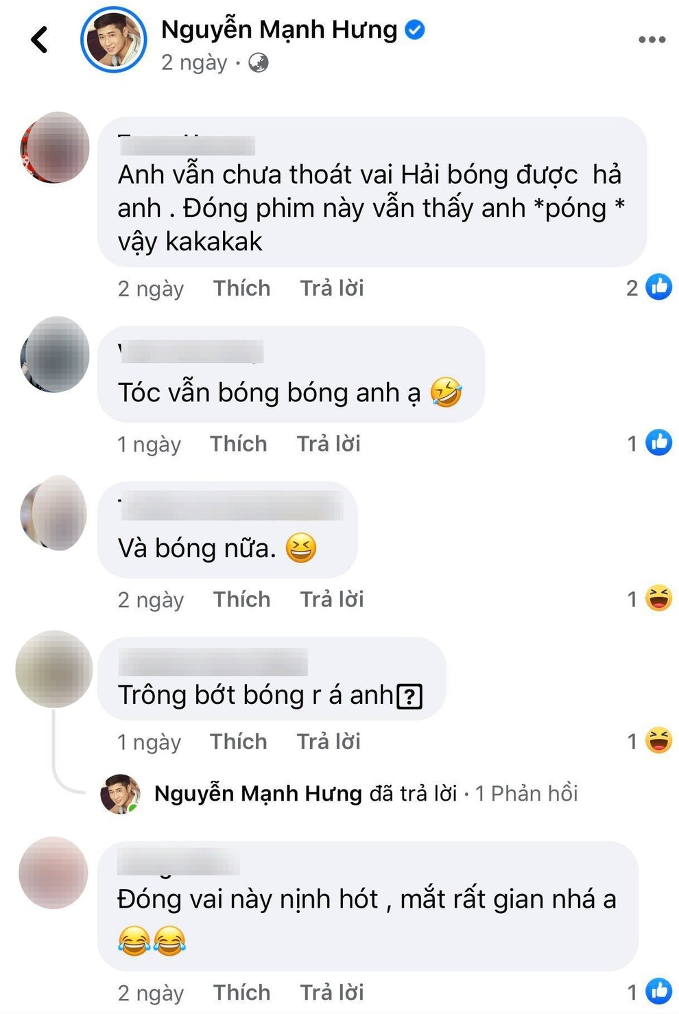 Khán giả không ngừng gọi tên Hải bóng bẩy khi Mạnh Hưng vào vai diễn mới - 3 Khán giả không ngừng gọi tên Hải bóng bẩy khi Mạnh Hưng vào vai diễn mới - 3