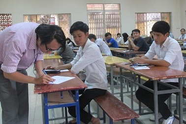 Ngang nhiên mang điện thoại ra chụp đề, thí sinh bị đình chỉ thi