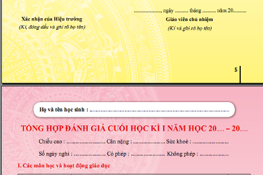 Đánh giá bằng nhận xét: Sớm bùng phát “bệnh hình thức”?