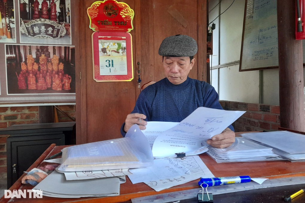 Nửa thế kỷ truyền nghề chưa một lần thu học phí của lão nghệ nhân làng mộc - 3 Nửa thế kỷ truyền nghề chưa một lần thu học phí của lão nghệ nhân làng mộc - 3