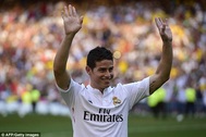 Áo đấu của James Rodriguez bán chạy như tôm tươi
