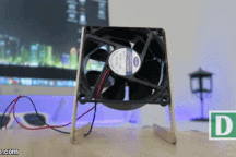 Mẹo chế quạt thoáng cho phòng làm việc với… que kem