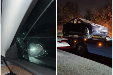 Tài xế bị nhốt trong xe vì ô tô điện Tesla trục trặc giữa đường