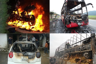 Giải pháp chống cháy nổ cho mô tô, xe máy