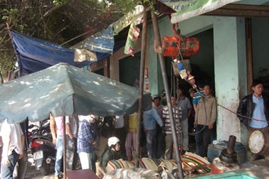 Giật điện ở xưởng cơ khí, 1 người chết