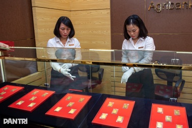 Giá vàng miếng SJC tiếp tục giảm