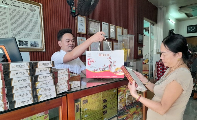 Nức tiếng là sản phẩm quà bánh đặc sản tại Đà Nẵng, được người tiêu dùng đánh giá cao.