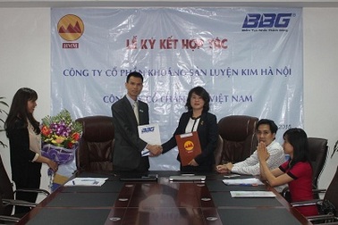 Ký kết hợp tác khai thác giữa công ty BBG và HMM