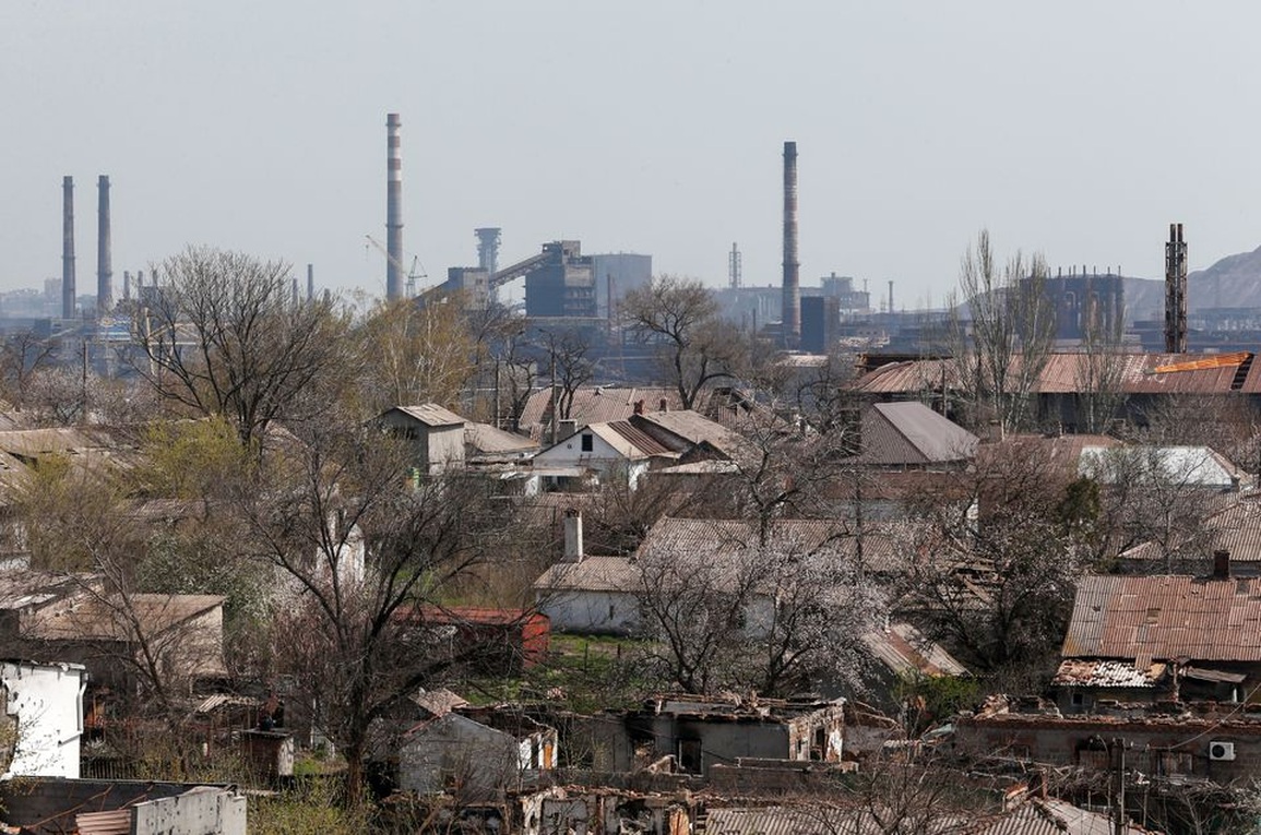 Chỉ huy Ukraine đối mặt thời khắc cuối cùng tại pháo đài Mariupol - 1 Chỉ huy Ukraine đối mặt thời khắc cuối cùng tại pháo đài Mariupol - 1