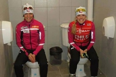 Nhà vệ sinh thiết kế kỳ lạ tại làng Olympic Sochi