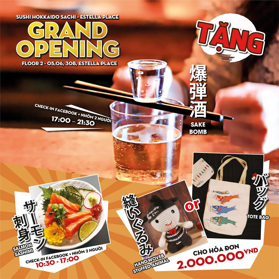 Sushi Hokkaido Sachi - Estella Place đã sẵn sàng chào đón cư dân quận 2 - 6 Sushi Hokkaido Sachi - Estella Place đã sẵn sàng chào đón cư dân quận 2 - 6
