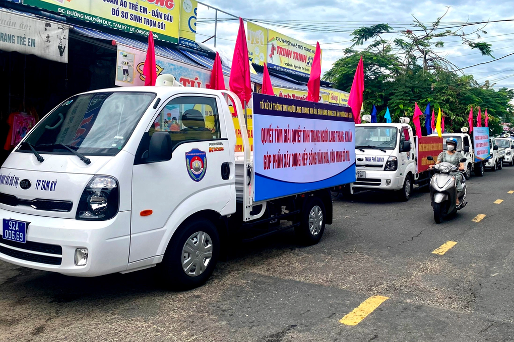 Thành phố Tam Kỳ sẽ không còn người lang thang, ăn xin - 1 Thành phố Tam Kỳ sẽ không còn người lang thang, ăn xin - 1