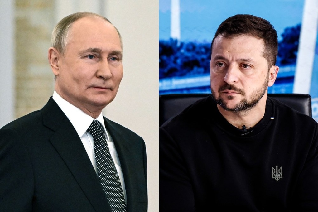 Ông Zelensky sẵn sàng gặp ông Putin đàm phán trực tiếp - 1 Ông Zelensky sẵn sàng gặp ông Putin đàm phán trực tiếp - 1
